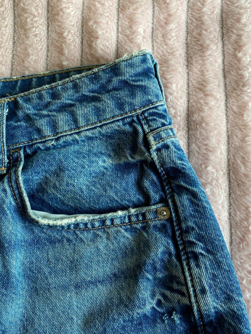 Zara High Rise Mom Shorts